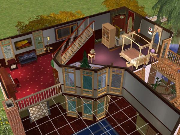 Isometric view of the 2nd floor